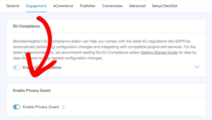 Enabling Privacy Guard