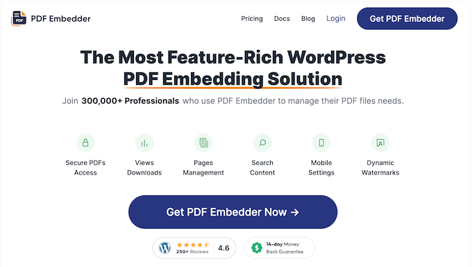 PDF Embedder : est-ce le bon plugin d'intégration de PDF pour votre site WordPress ?