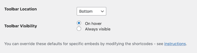 Personnalisation des barres d'outils sur votre site web ou marketplace en ligne