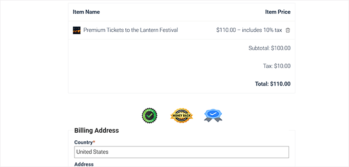 EDD'de güven rozetlerinin önizlemesi