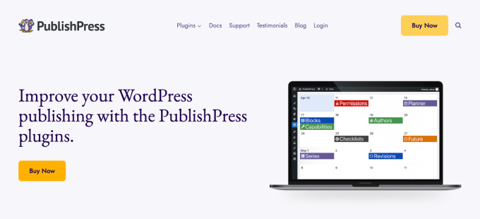 PublishPress homepage