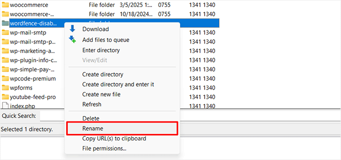 Rename the security plugin folder