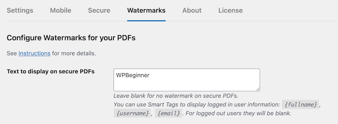 Protection de vos PDF contre les voleurs de contenu à l'aide d'un filigrane