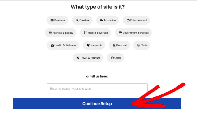 Setting up your wedding website