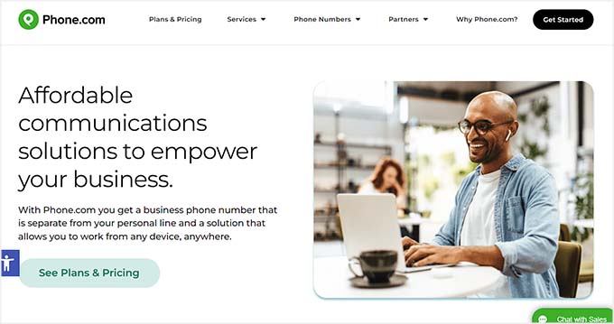 The Phone.com communications solution