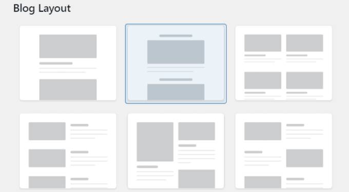 How to change your blog layout