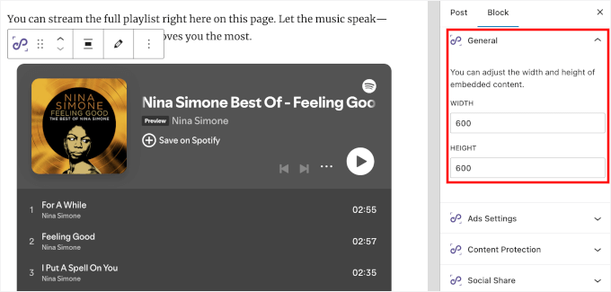 EmbedPress 一般設定