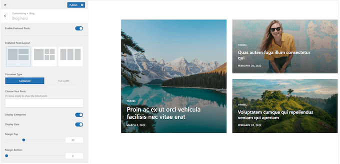 Showing featured posts on your WordPress website, blog, or online marketplace