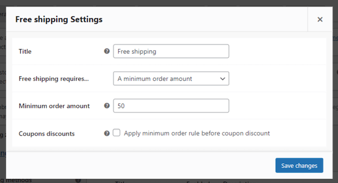 Boosting conversions and increasing average order value by offering free shipping