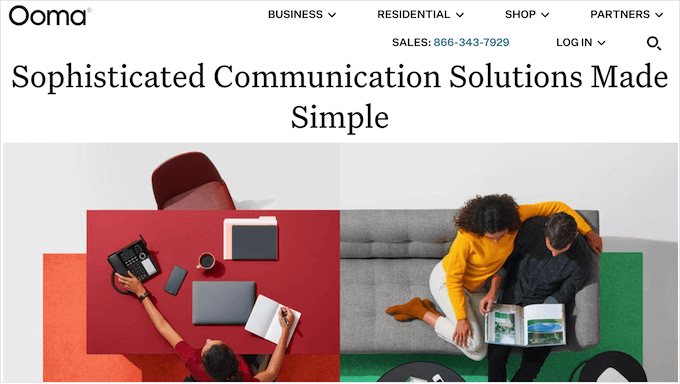 The Ooma small business phone system