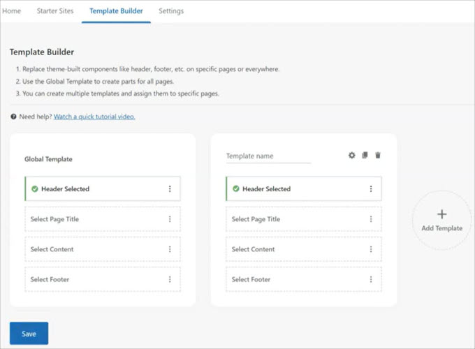 Kreator szablonów Sydney