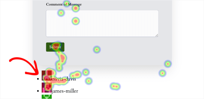 Clicking unclickable element