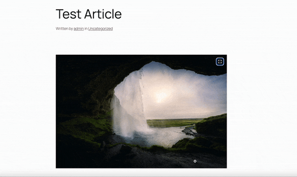 WordPress クリックで拡大