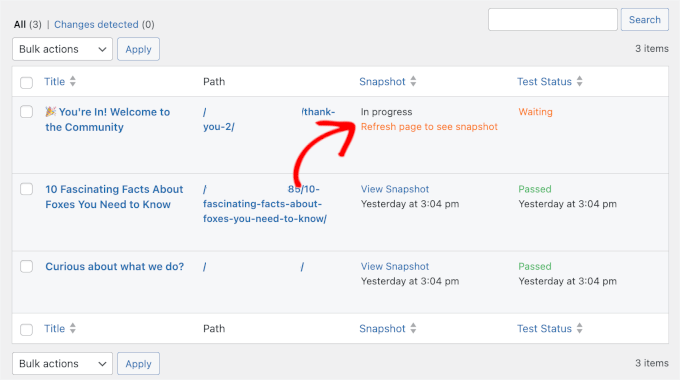 Refresh to see snapshot instruction Refresh to see snapshot instruction