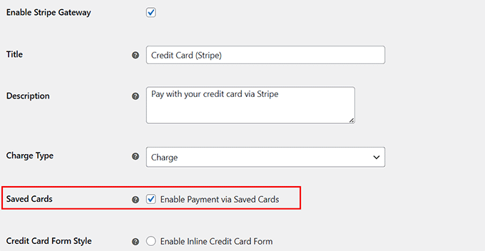 Save card info in Stripe Save card info in Stripe