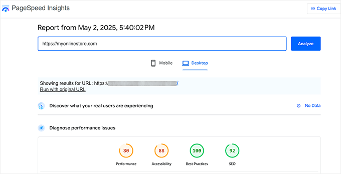 Test your store speed Test your store speed