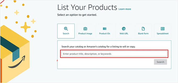 Aggiungi dettagli del prodotto