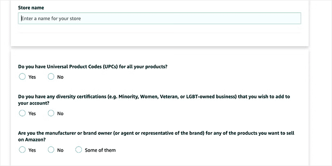 Rispondi a domande relative al negozio