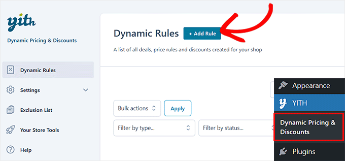 Klicka på knappen Lägg till regel