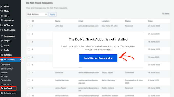 How to install the privacy-conscious Do Not Track add-on