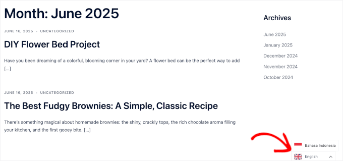 Previewing Weglot's language switcher Previewing Weglot's language switcher