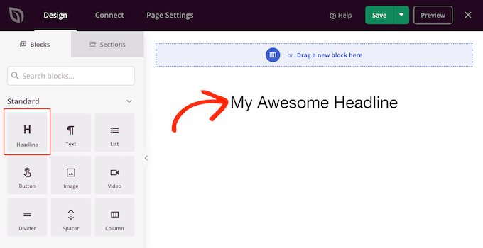 Adding a headline to your online resume
