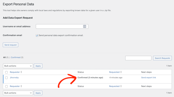 個人データをエクスポートして、重要なプライバシー法を遵守する方法