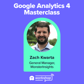 Google Analytics 4 Masterclass WPBeginner Workshop
