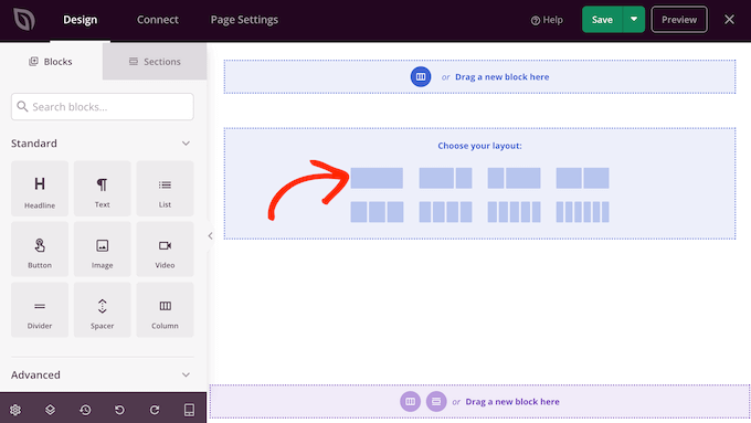 Creating a single column layout in WordPress
