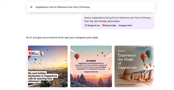 CanvaでAIを使ってソーシャルメディア画像を生成する