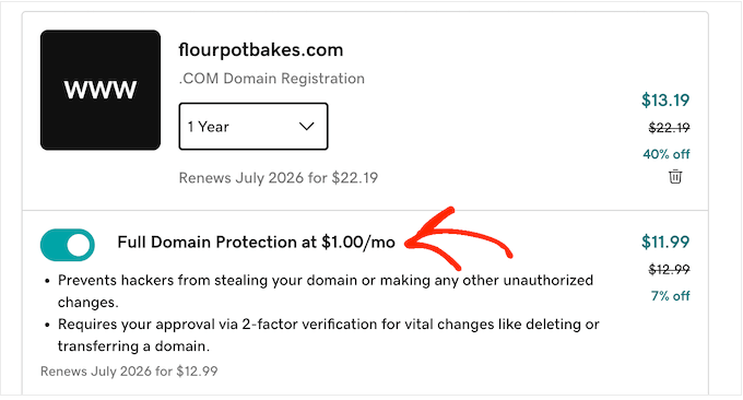 How to add security to your domain name 