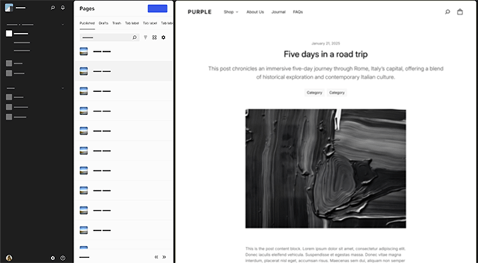 Der vorgeschlagene Mockup für das WordPress-Admin-Redesign