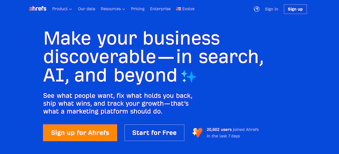 Ahrefs: Melhor Ferramenta de SEO para Análise de Backlink