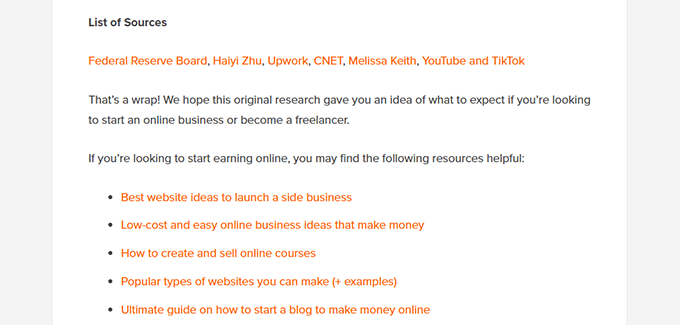 Ange källor och interna länkar för att etablera auktoritet i ämnet Ange källor och interna länkar för att etablera auktoritet i ämnet
