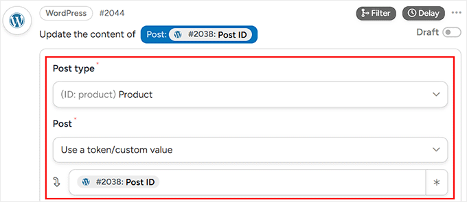 Configure post and post type in Uncanny Automator Configure post and post type in Uncanny Automator