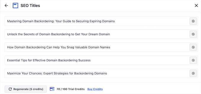 Generera en SEO-titel med AIOSEO WordPress-plugin Generera en SEO-titel med AIOSEO WordPress-plugin