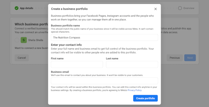 Créer un portfolio d'entreprise