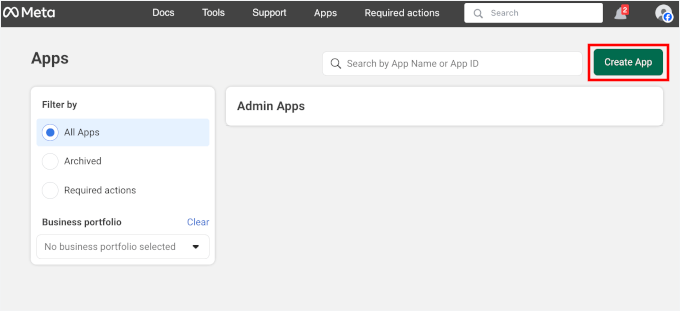Créer une application