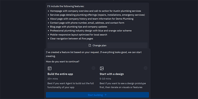Replitでウェブサイト計画をバイブコーディング Replitでウェブサイト計画をバイブコーディング