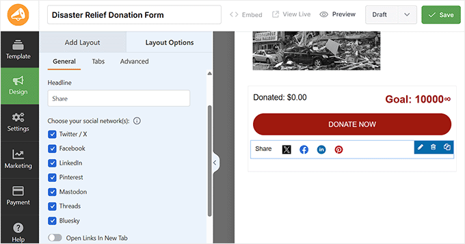 Add social sharing buttons with Charitable Add social sharing buttons with Charitable