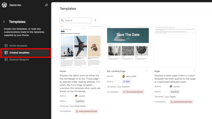 Keep your custom templates when switching themes in WordPress 6.9