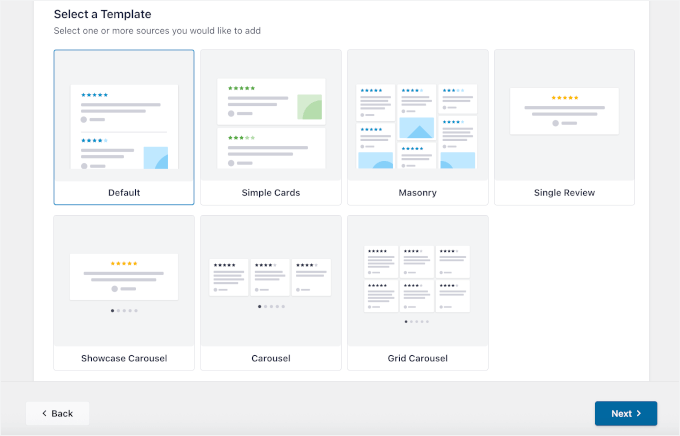 Choosing WordPress.org reviews feed template Choosing WordPress.org reviews feed template
