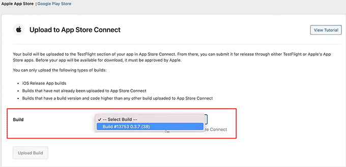 Submit your app to Apple and Google App stores