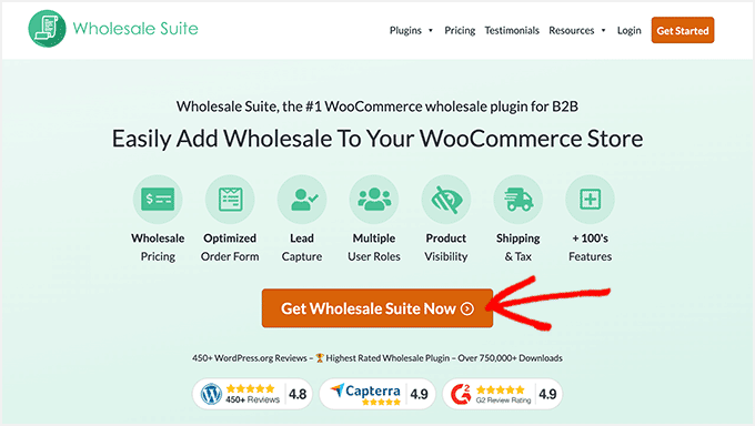 Wholesale Suite Plugin
