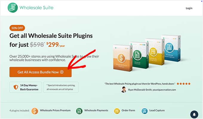 Wholesale Suite All Access Bundle Plan