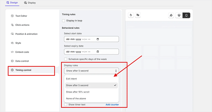 Creează un pop-up cu intenție de ieșire în HubSpot