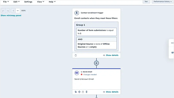 Creează un flux de e-mail în HubSpot