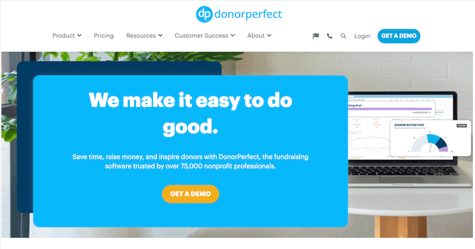 DonorPerfect – Best Donor Management Software for Comprehensive Campaign Management