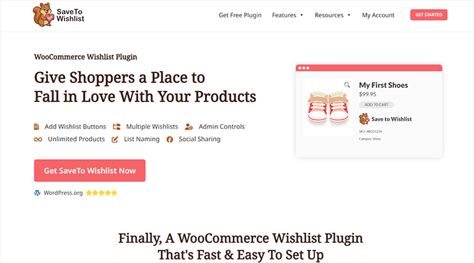 Spara till önskelista