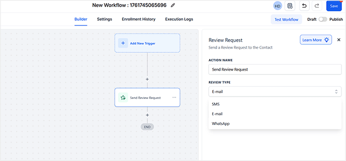Envoyez une demande d'avis avec HelpScout